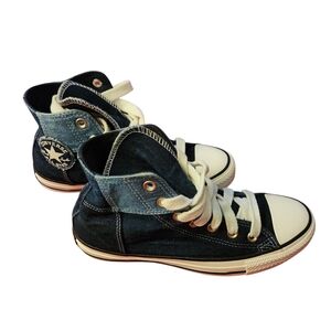 Converse Chuck Taylor All Star Hightop Denim Patch Unisex Sneakers